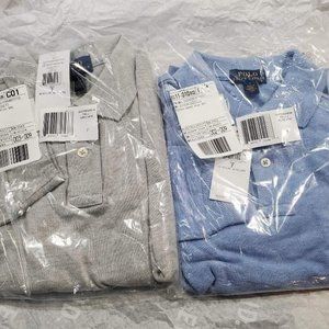 COTTON MESH POLO SHIRT 2PACK